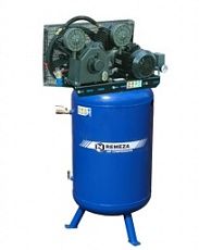 Воздушный компрессор поршневой Remeza с ременным приводом вертикальный СБ4/Ф-270.V90 B 5, 5 квт 380В